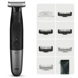 Braun Afeitadora y Recortadora Series X XT5200 Wet & Dry Todo en Uno con 6 Accesorios
